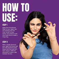 Lakmé Elle 18 Eye Drama Kajal, Super Black, Smudgeproof & Waterproof, 0.35 G, Matte Finish Pencil (Pack Of 2)