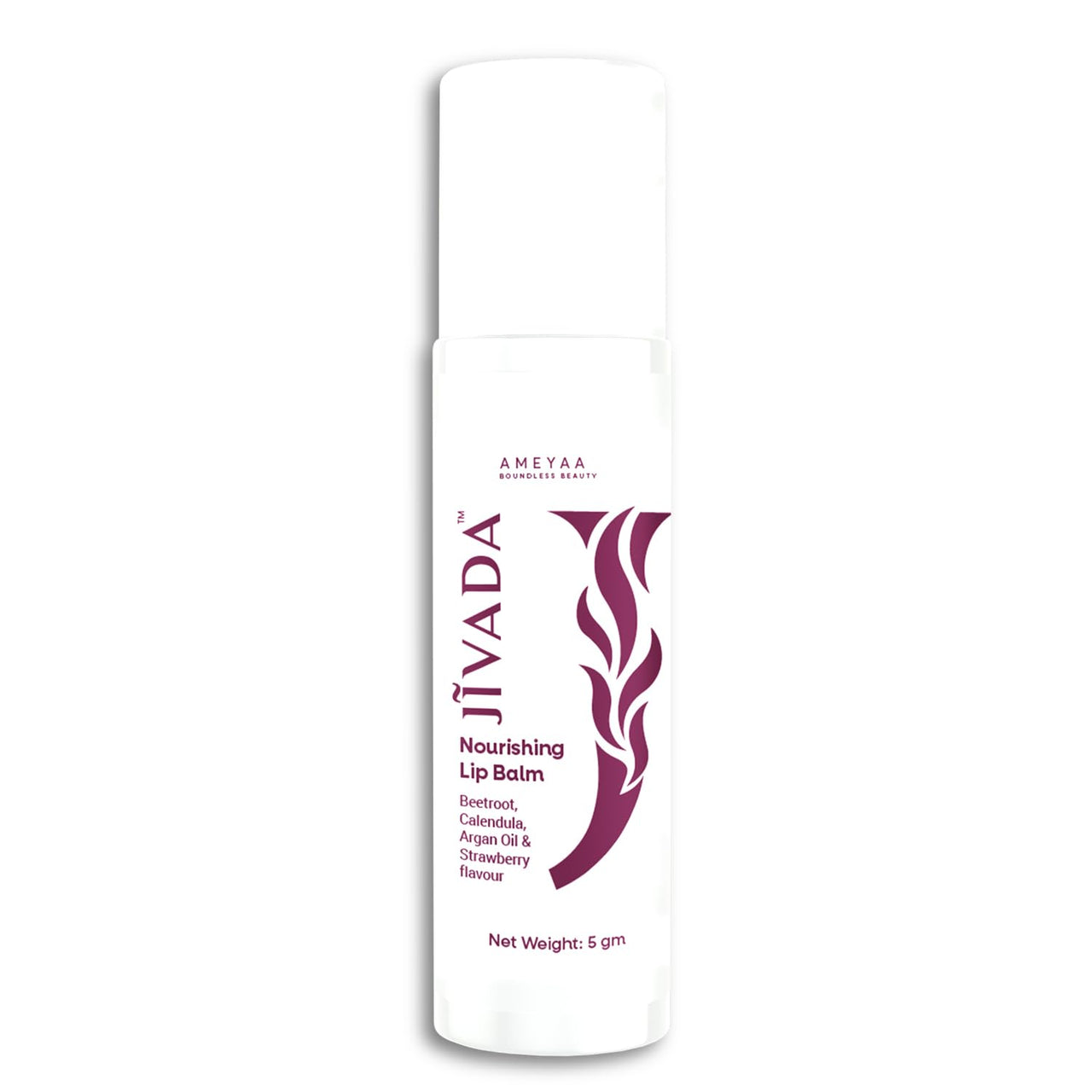 Jivada Tinted Lip Balm with SPF for Dry, Dark & Chapped Lips | 12-Hour Hydration | Beetroot, Shea Butter & Vitamin E | Brightening, Glossy, Non-Sticky | Men & Women | Soft Glossy Finish | Paraben, Sulphate-Free | 5g