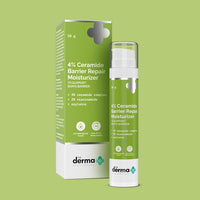 The Derma Co 4% Ceramide Barrier Repair Moisturizer | Niacinamide & Oxylance I Repairs & Strengthens Skin I Improves Skin texture I Lightweight Cream I 24 Hrs Moisturization | For All Skin Type - 50gm
