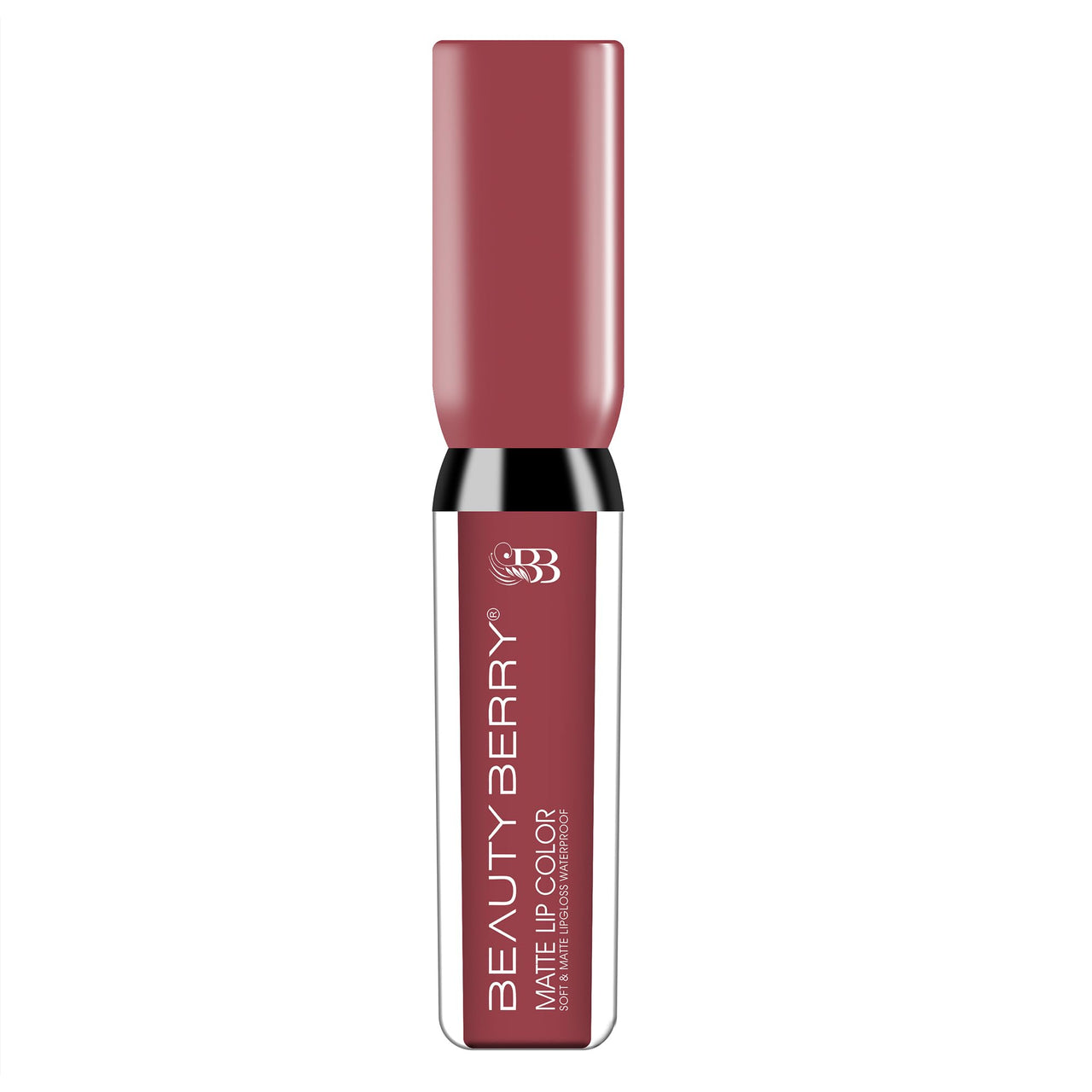 Beauty Berry Soft & Matte Waterproof Lip Color Liquid Lipstick - Rich Pigment, Long Lasting, Non-Transfer With Vitamin E (Sanguine Brown-03, 1)
