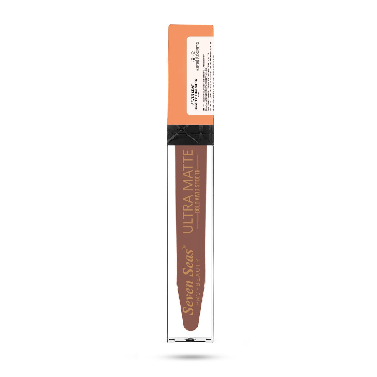 Seven Seas Ultra Matte Liquid Lipstick Trendy Nude Shade (AU Chico)