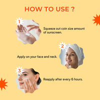 Moody SPF 50 PA+++ Vitamin C Sunscreen with UVA, UVB & Blue Light Protection for Glowing Skin| Long Lasting Hydration Lightweight | Non-Greasy, Quick-Absorbing | Zero White Cast | For Women & Men | 50 ml