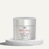 Mitchell USA Anti-aging Neck Therapy Cream | Reduces Fine Lines & Rejuvenates the skin around Neck | Lotus Seed Extract & Cocoa Butter | For Women & Men | For All Skin Types | 50gm