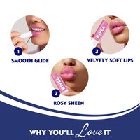 NIVEA Soft Rose Shine 4.8g Lip Balm|24 H Melt in Moisture Formula|Natural Oils|Glossy Finish,4.8 g (Pack of 1)