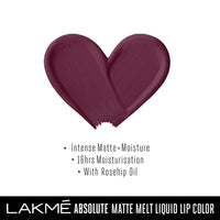 Lakmé Lipstick Wine N Dine (Matte)