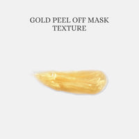 Glamveda Pure Glow Gold Peel Off Mask Enriched With Orange Peel,Turmeric & Saffron Pack of 2 (Gold)