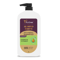 TryOnes Almond Drops Anti Hairfall Shampoo 1000 ml | Dry & Frizzy Hair | Helps Control Hair Fall & Promotes Hair Growth Shampoo