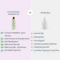 Little Rituals BLACK SESAME - BABY MASSAGE OIL Certified Organic, Wood Cold-Pressed for Skin and Hair with SWISS Plant Actives - 200 ml. Dermatologist Tested by Pediatrics, Mild & Gentle & Safe
