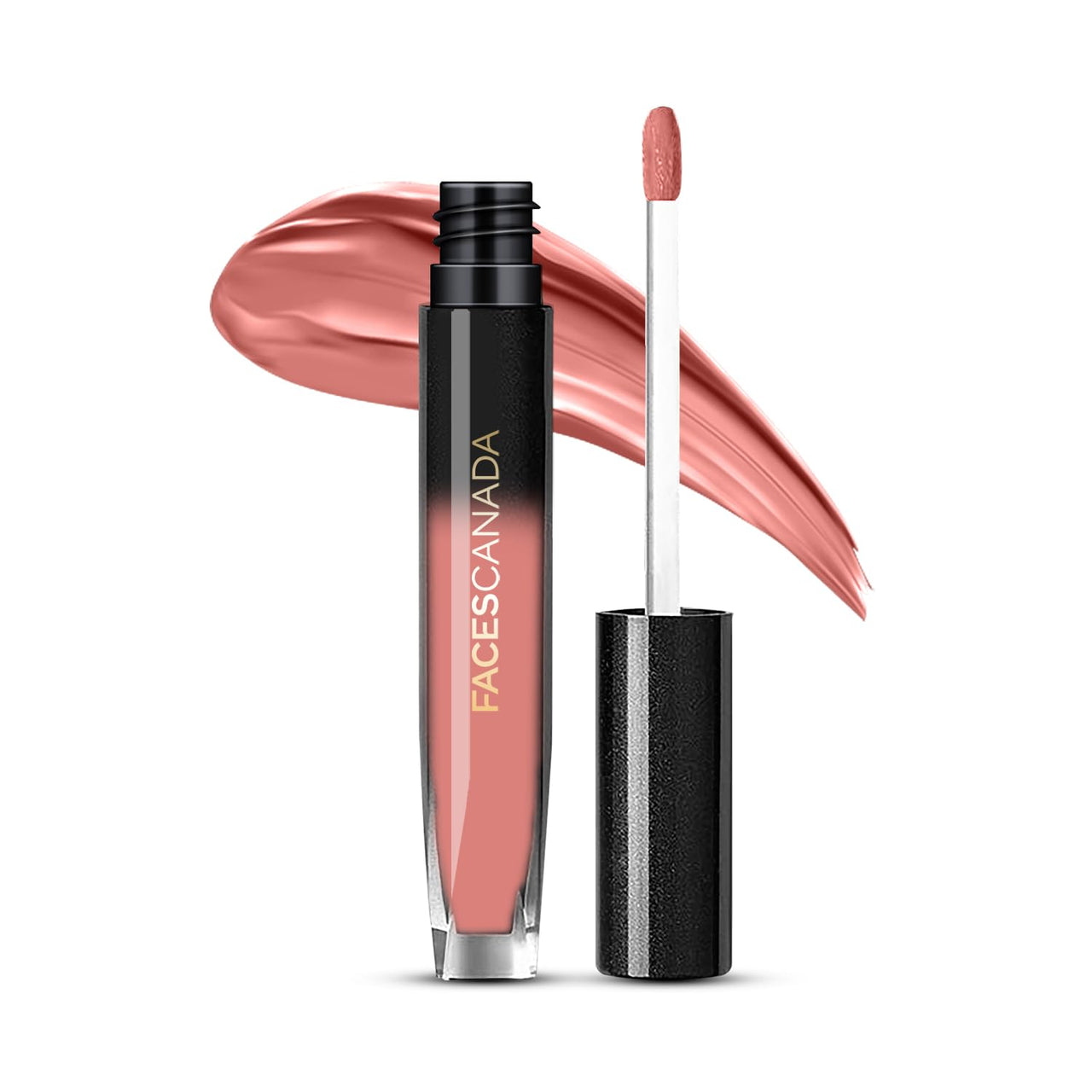 FACESCANADA Comfy Silk Liquid Lipstick - Mystic Nude 13, 3Ml | Satin Matte HD Finish | Luxe Comfort | Longlasting | No Dryness | Smooth Texture | Mulberry Oil & Shea Butter For Plump Hydrated Lips