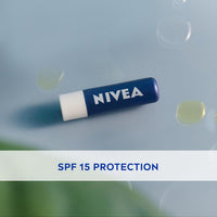 NIVEA MEN Active Care 4.8g Lip Balm|24 H Melt in Moisture Formula|Natural Oils|Nourished Lips,4.8 g (Pack of 1)