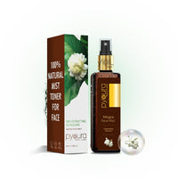 PYOURA pure Jasmine Mogra Face Toner Mist 100 ml, 100% Natural Toner For Healthy Glow & Even Skin Tone, Hydrating Serum Toner For Dry Oily Combination Skin, Natural Jasmine Perfume, Alcohol Free