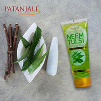Patanjali Neem Tulsi Face Wash 100gm - Pack of 2