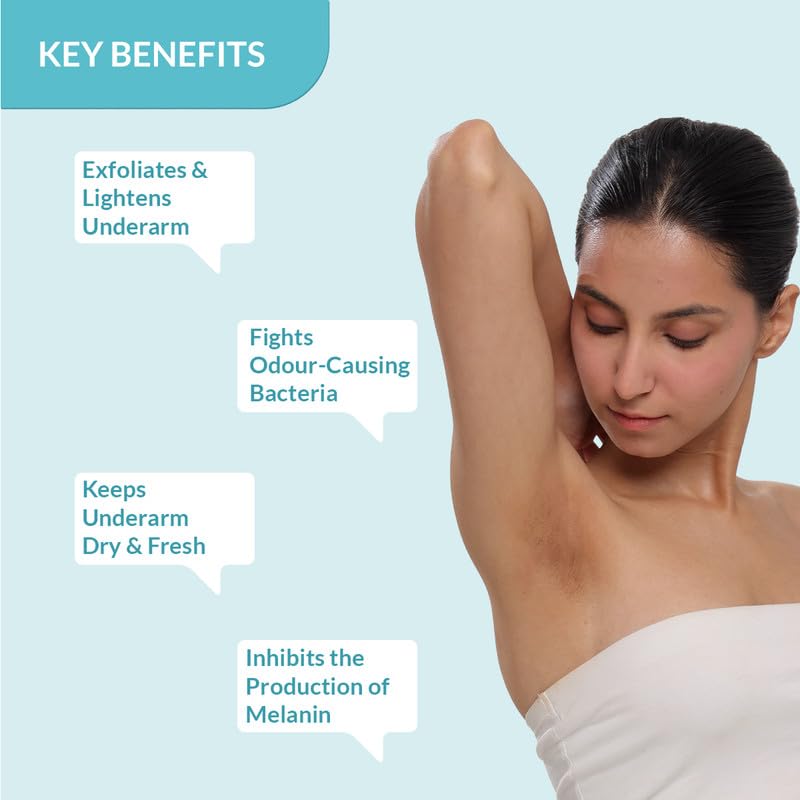 Fixderma Nigrifix Underarm Ocean Roll on With 6% AHA, Lactic Acid & 1% Mandelic Acid & Kojic Acid | Brightens Skin & Exfoliates Underarm | For Sensitive Skin - 60ml (Pack of 1)