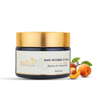 Mellow Herbal Anti-Wrinkle Face Cream with Babachi Ark & Arjuna Bark | Ayurvedic Anti-Aging Moisturizer | Hydrating, Firming & Wrinkle-Reducing Formula | Paraben-Free & Ayush Certified | 50gm