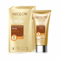 Meglow Best Beautifying BB+ Cream with SPF 15+ for Face Makeup | Skin brightening Cream for Instant Glow
