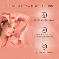 LAKMÉ Peach Milk Soft Crème Moisturizer for Face 200 g|| Daily Lightweight Whipped Cream with Vitamin E for Soft|| Glowing Skin - Non Oily 24h Moisture