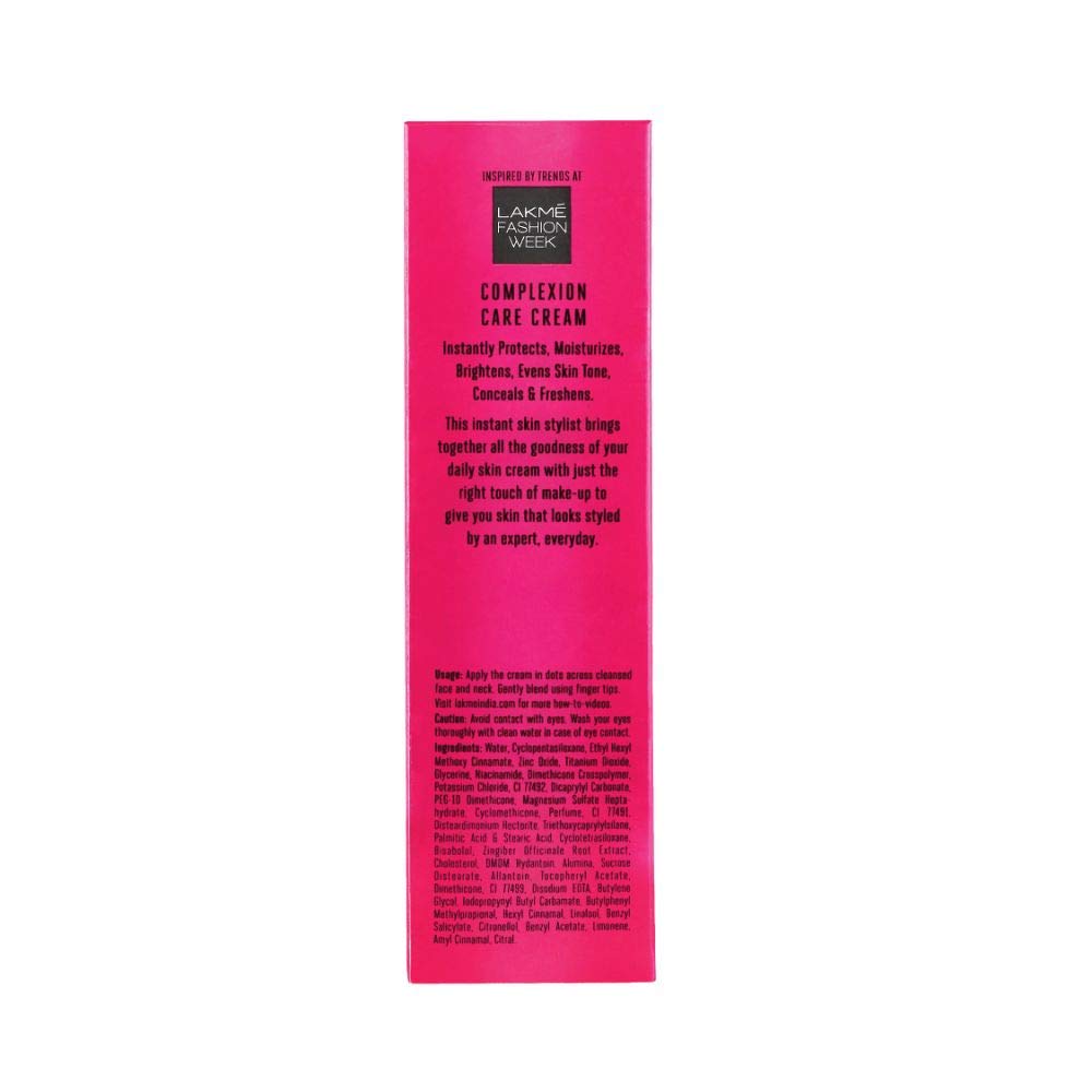 LAKMÉ © Rose Natural Face Powder for Oily Skin Type, Soft Pink, 40G And 9 To 5 Complexion Care Face Cream, Bronze, 30G