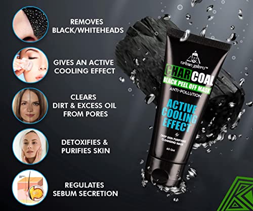 Urbangabru Hair Volumizing Powder 10 GM & Peel Off Mask 60 GM - Men's Grooming Combo Kit