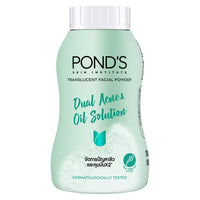 POND'S Dual Acne & Oil Solution Ultra Matte Facial Powder 50 gm (Tea Tree Oil, CICA)
