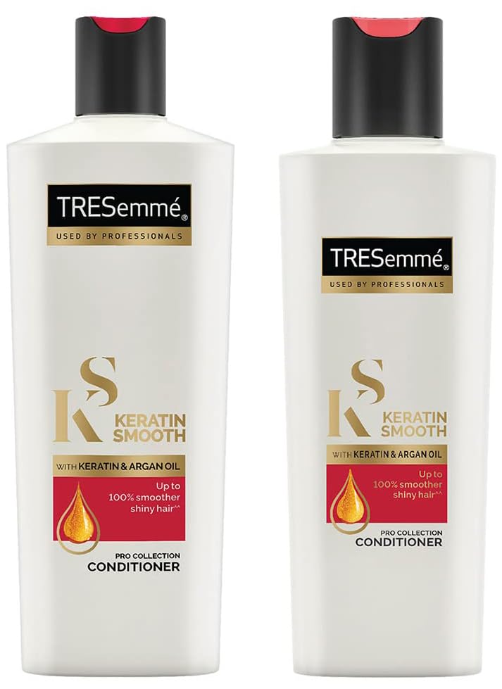 TRESemme Keratin Smooth & Keratin Smooth Argan Dry Conditioner 80 Ml, 2 Count