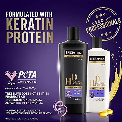 Tresemme Hair Fall Defence Conditioner 190 Ml & Keratin Smooth Shampoo, 185 Ml