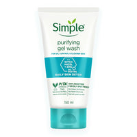 Simple Purifying Face Wash 150ml for oily, acne-prone, sensitive skin | 100% soap-free gentle cleanser for women & men