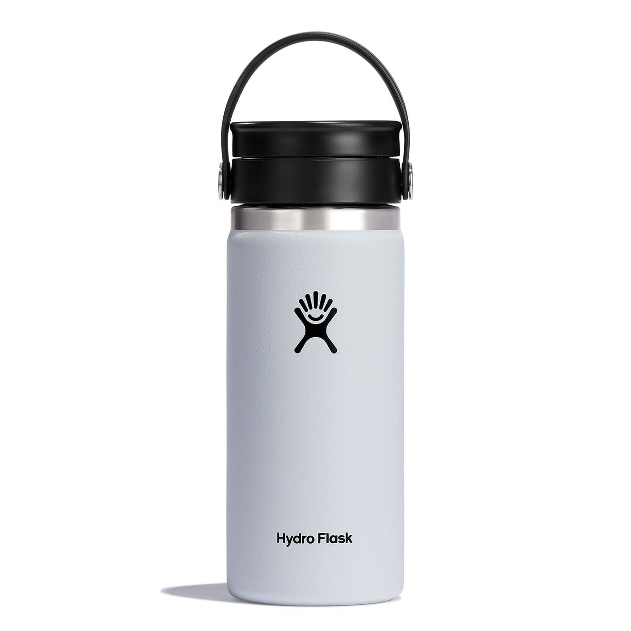 Hydro Flask 16 oz Wide Mouth Bottle with Flex Sip Lid White