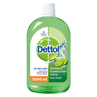 Dettol Liquid Disinfectant for Floor Cleaner, Surface Disinfection, Personal Hygiene (Lime Fresh, 1L) & Body Wash and Shower Gel for Women and Men, Refresh - 250ml | 12h Odour Protection