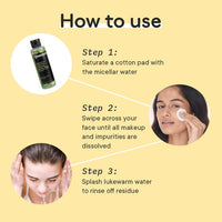 Quench Deep Pore Cleansing Micellar Water with Cica Herb Repair | Gentle Cleanser & Make Up Remover For Everyday Use | Removes Makeup, Dirt, Pollution & Impurities | Made in Korea (145ml)