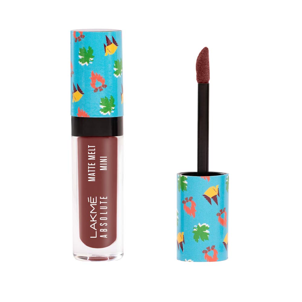 Lakmé Liquid Lipstick Brown Souvenir (Matte) & Lakmé Liquid Lipstick Nude Umbrella (Matte)