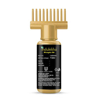 Indulekha Bringha Ayurvedic Hair Oil 50 ml, Hair Fall Control and Hair Growth with Bringharaj & Coconut Oil - Comb Applicator Bottle for Men & Women & Ayurvedic Shampoo 100 ml