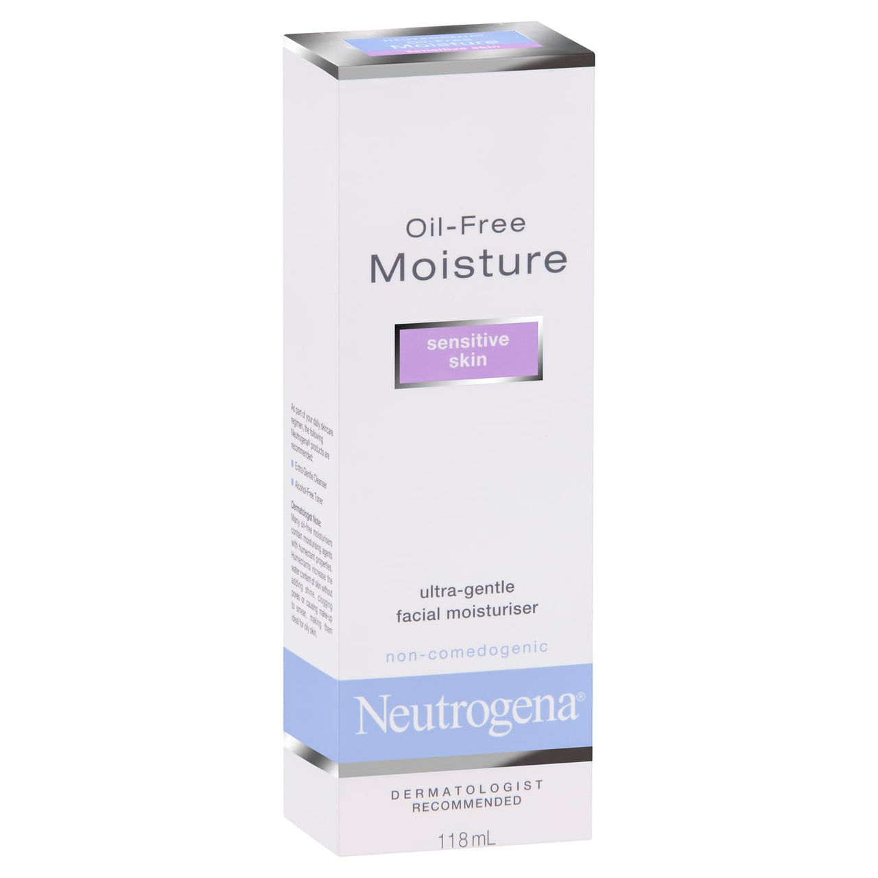 Neutrogena Oil Free Moisture, Sensitive Skin, 4 Oz
