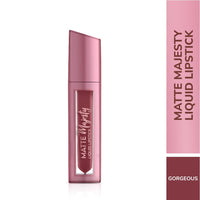MATTE Majesty Liquid Lipstick Smudged Proof Long Lasting Highly Pigmented Water Proof Matte Liquid Lipstick (Gorgeous)