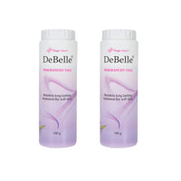 DeBelle fragrance Talc, White, 100 g (Pack of 2)