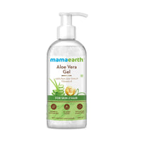 Mamaearth Aloe Vera Gel for Skin & Hair | With Pure Aloe Vera & Vitamin E | Hydrates Skin | Soothes Irritated Skin | Keeps Scalp Healthy | For Men & Women | 300 ml