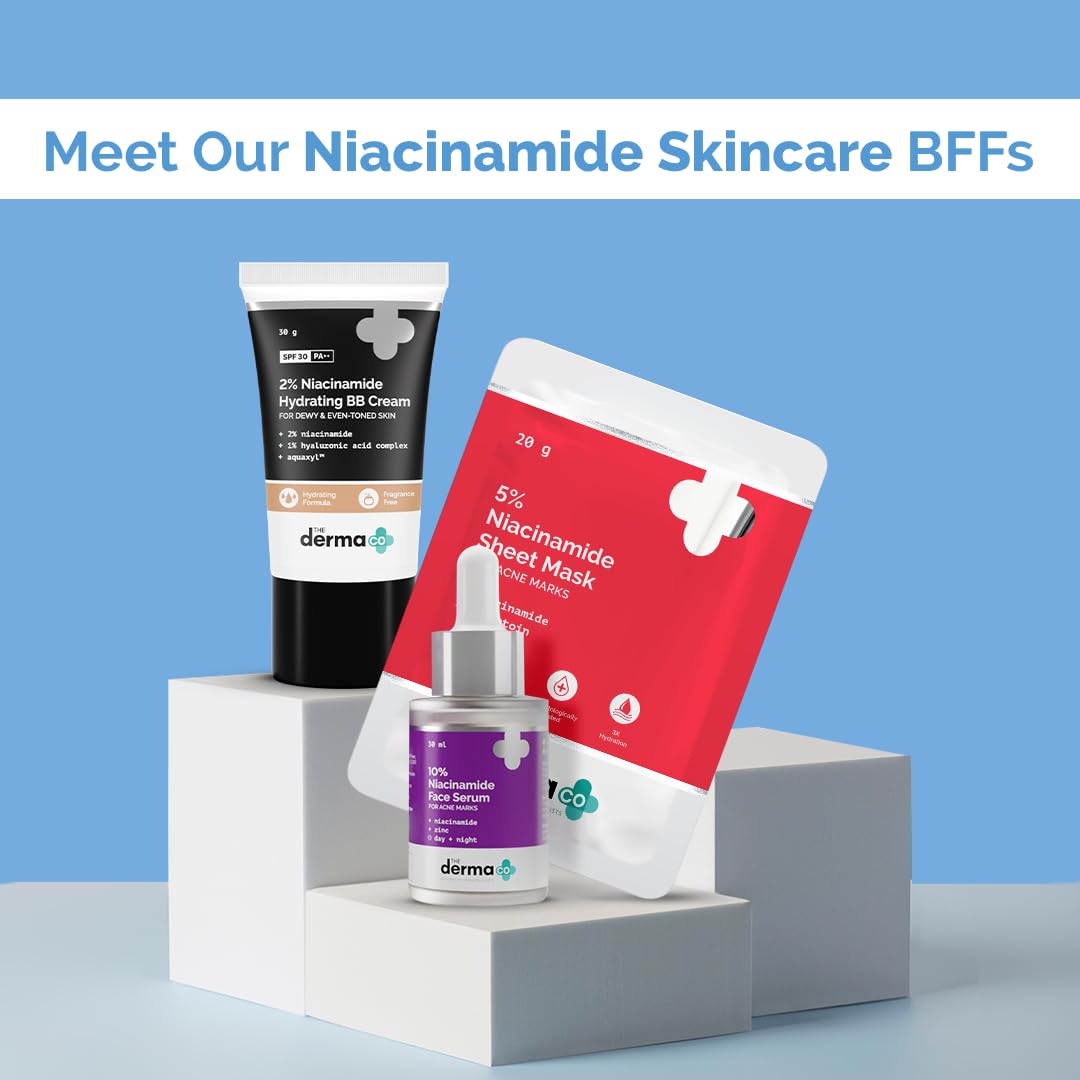 The Derma Co 2% Niacinamide Oily Skin Cleanser for Sensitive, Oily & Combination Skin 125 ml Non-Irritant | 100% Soap-Free | Non-Drying | Gently Cleanses Makeup | With 0.1% ww Salicylic Acid