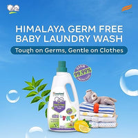 Himalaya Germ Free Baby Laundry Wash 1 L Pouch Liquid, White, (7004801)