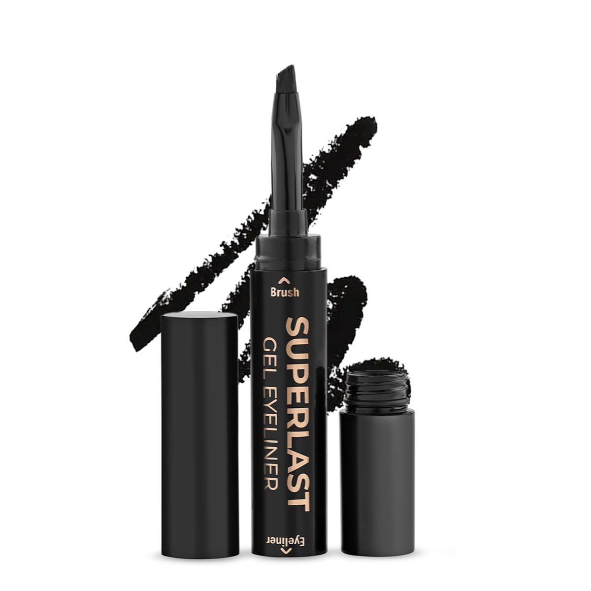 Insight Cosmetics Superlast Gel Eyeliner| Intense Matte Finish | Quick Drying |Smooth Application | Waterproof | Smudgeproof (GEL-07)