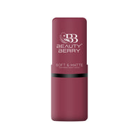 Beauty Berry Soft & Matte Moisturizing Velvet Lipstick For Women - Long-Lasting, Hydrating, High-Pigment Color. (Shade 22)