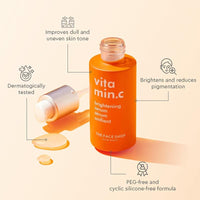 The Face Shop Vitamin C Brightening Face Serum 30ML– Glowing Complexion Booster with Niacinamide & B5 – Hydrating & Anti-Aging Serum for Dull Skin, Dark Spots, Scars