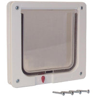 Ideal Pet Products Cat Flap Door with 4 Way Lock, 6.25