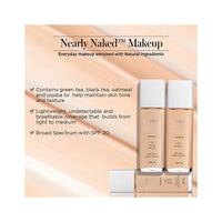Revlon Nearly Naked Makeup Foundation SPF 20|Lightweight formula|Natural ingredients| Restore Natural Glow, Fresh Beige- 30ml