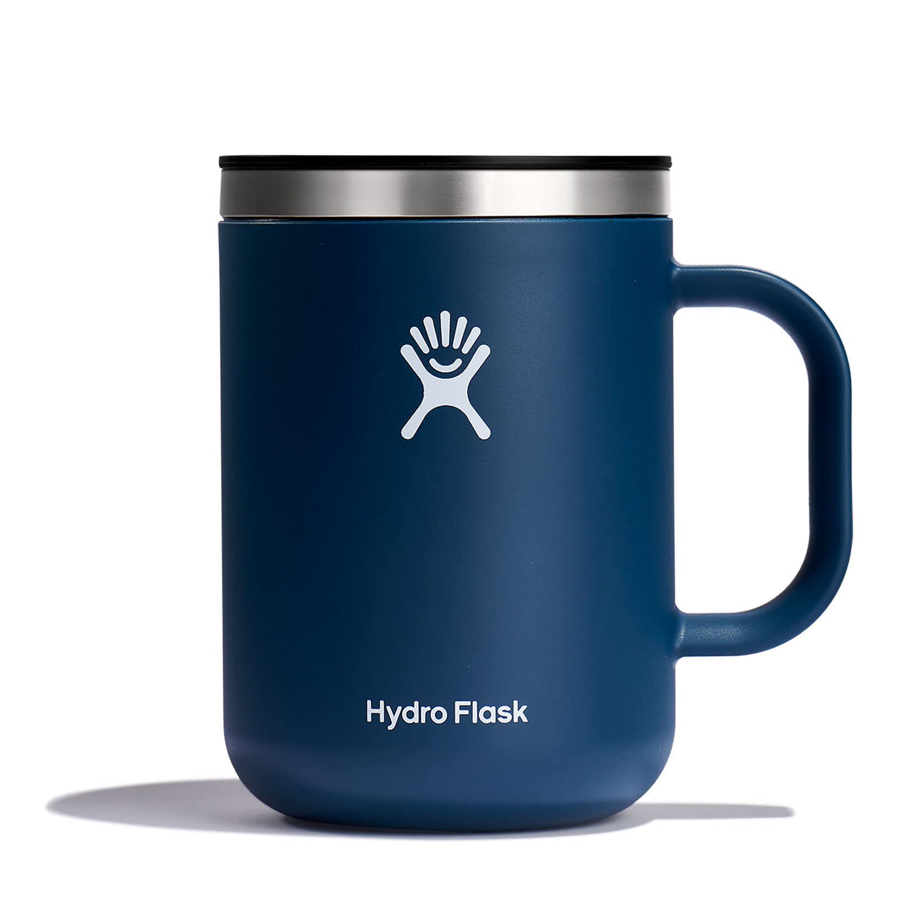 Hydro Flask Stainless Steel Reusable Mug - Vacuum Insulated, BPA-Free, Non-Toxic 24 Oz Indigo