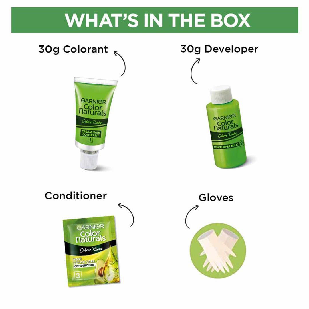 Garnier Color Naturals Mini, Shade 400, Brown, 65g