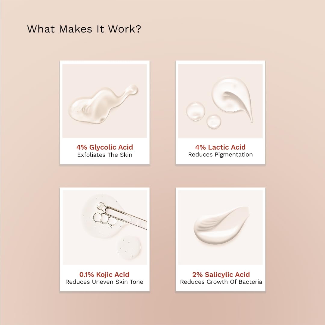 FURR 4% AHA BHA Underarm Roll On with Kojic Acid | Lush Flora Fragrance | 40ml | Helps Reduce Pigmentation, Prevents Body Odour & Brightens Skin | Dermatologically Tested | Antiperspirant