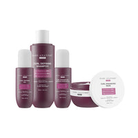 Bare Anatomy Curl Defining Shampoo + Hair Mask + Leave-In Conditioner + Gel | Curl Retention & 2X Frizz Protection | Coconut Oil, Hyaluronic Acid & Castor Oil | 250ml + 250g + 140ml + 140ml
