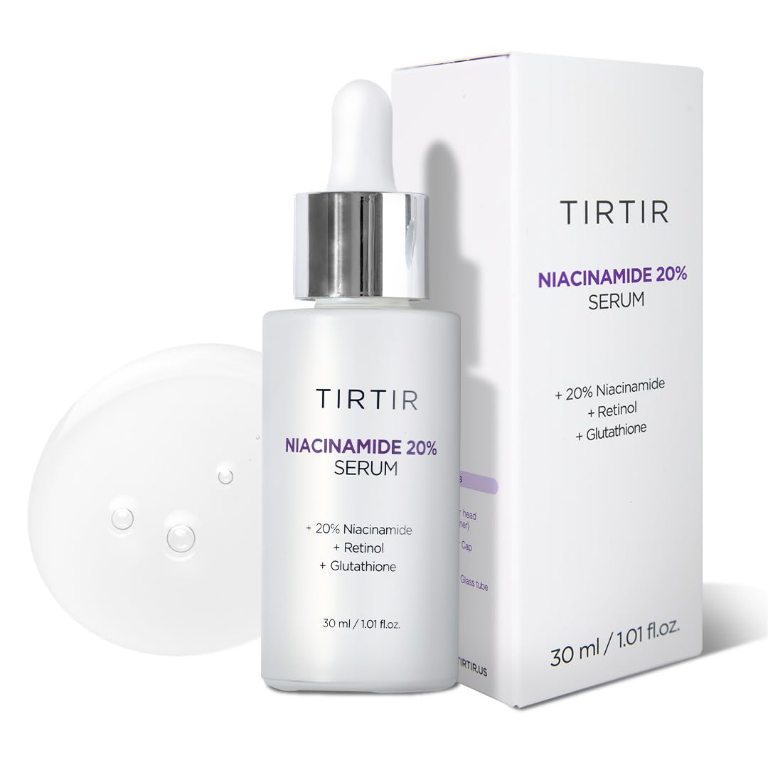 TIRTIR Niacinamide 20% Serum | High-Potency Vitamin B3 Face Serum for Brightening, Pore Minimizing & Oil Control | 30ml