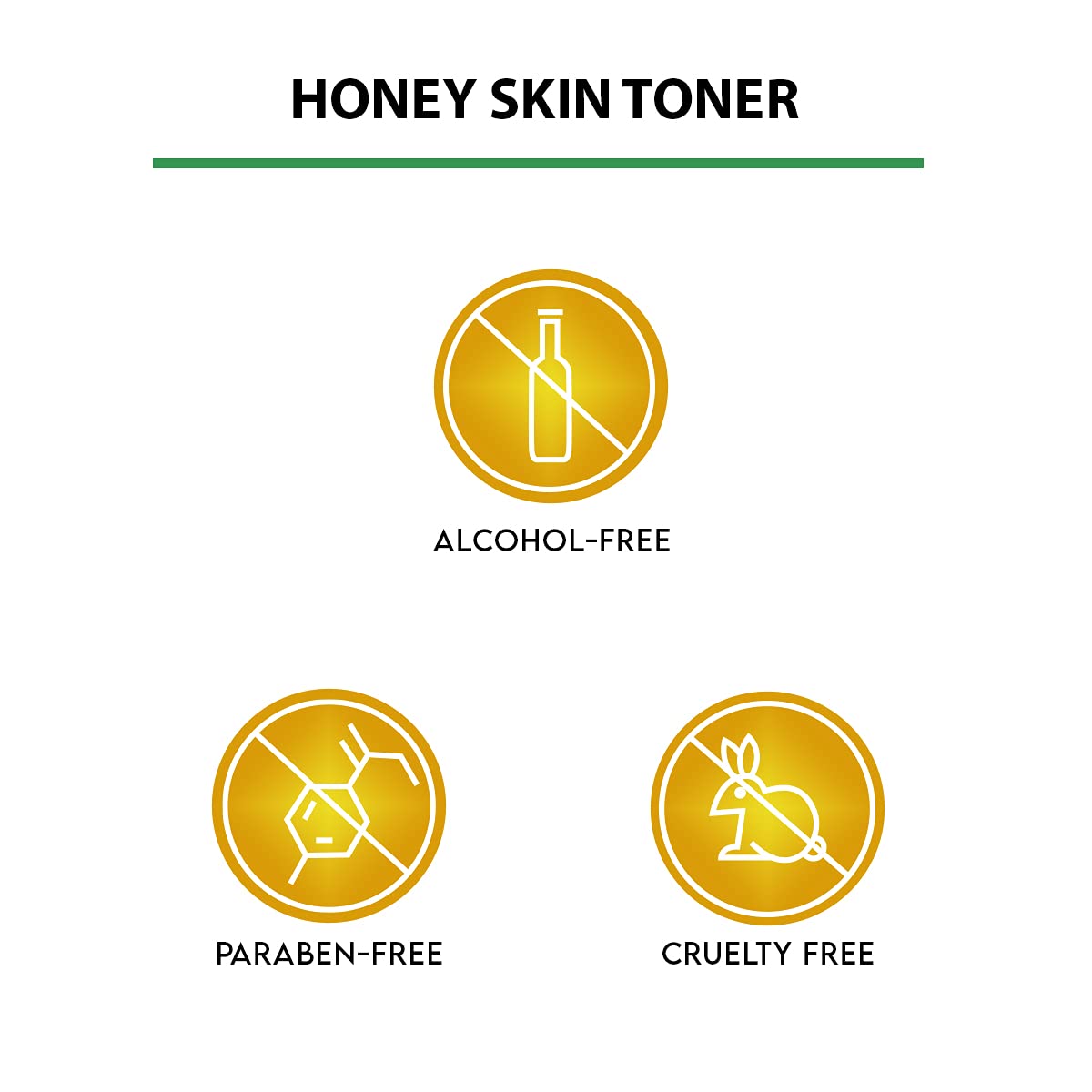 JOVEES Herbal Honey Toner for Hydrate and Glowing skin | Pore Tightening & Brightening Toner | Face Mist For Normal to Dry Skin | Paraben, Alcohol And Chemical Free- 200ml