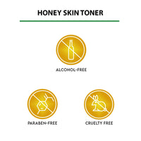 JOVEES Herbal Honey Toner for Hydrate and Glowing skin | Pore Tightening & Brightening Toner | Face Mist For Normal to Dry Skin | Paraben, Alcohol And Chemical Free- 200ml