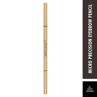Swiss Beauty Micro Precision Eyebrow Pencil, Highly Pigmented, Long-Lasting and Lightweight Eyebrow Pencil | Shade - Deep Brown, 0.1g